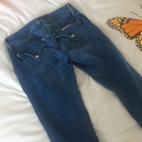 💎EUC💎 Hudson Collin Flap Skinny Crop Jeans - Picture 2 of 6